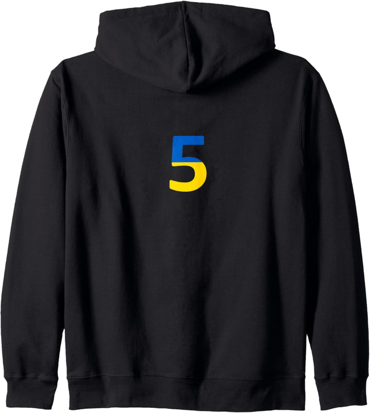 Flagge Ukraine Kapuzenjacke