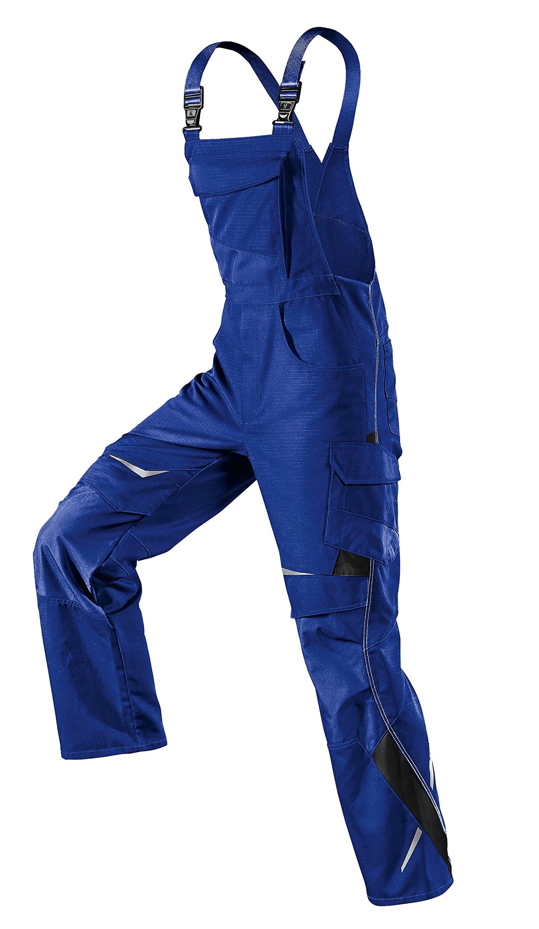 KÜBLER Workwear | PULSSCHLAG Arbeitslatzhose | kbl.blau/schwarz | Grösse 60 60 Kornblumenblau / Schw