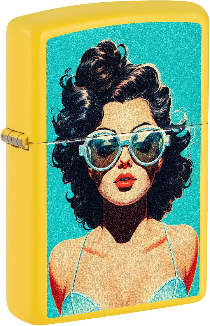 Zippo Feuerzeug Gelb, Gelb