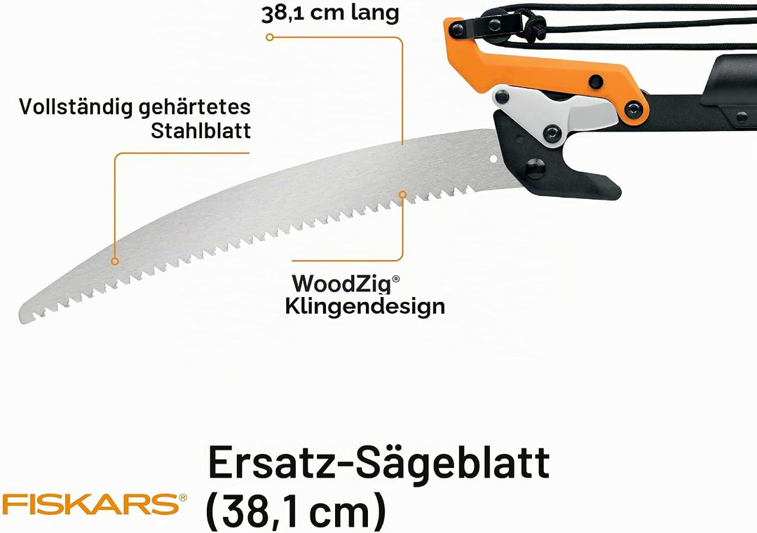 Fiskars 93336966K 15 Zoll Ersatzsägeblatt (9333), Silber