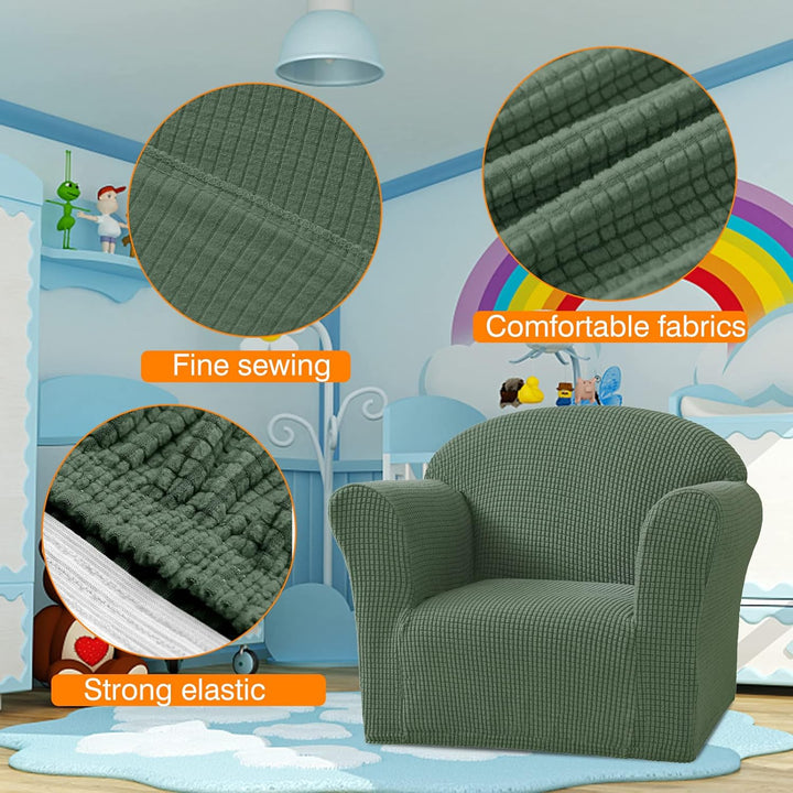 Kindersofa Bezug Sofas fürs Kinderzimmer Stretch Spandex Couchbezug Sofahusse fürs Kinder, Bezug Möb