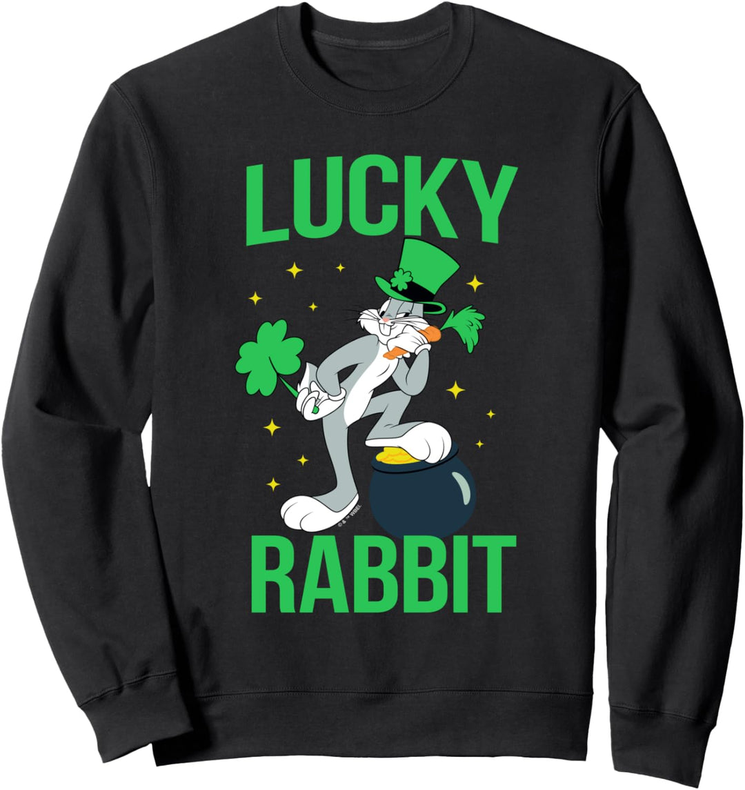 Looney Tunes Bugs Bunny St. Patrick's Lucky Rabbit Sweatshirt