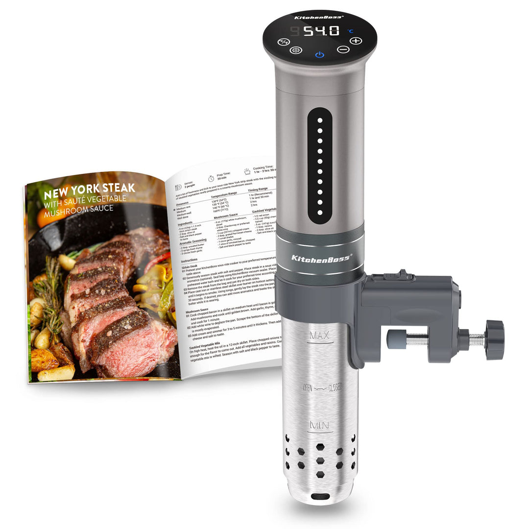 KitchenBoss Sous Vide Roner Küche mit niedriger Temperatur Slow Cooker Professioneller Thermozirkula
