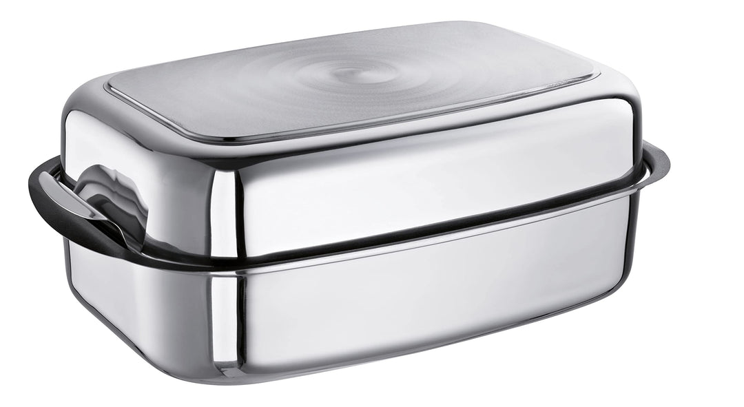 Schulte-Ufer 67061-36 Allzweck-Bräter Easy, 36 x 25 cm, 6,00 l, Edelstahl, 36 cm