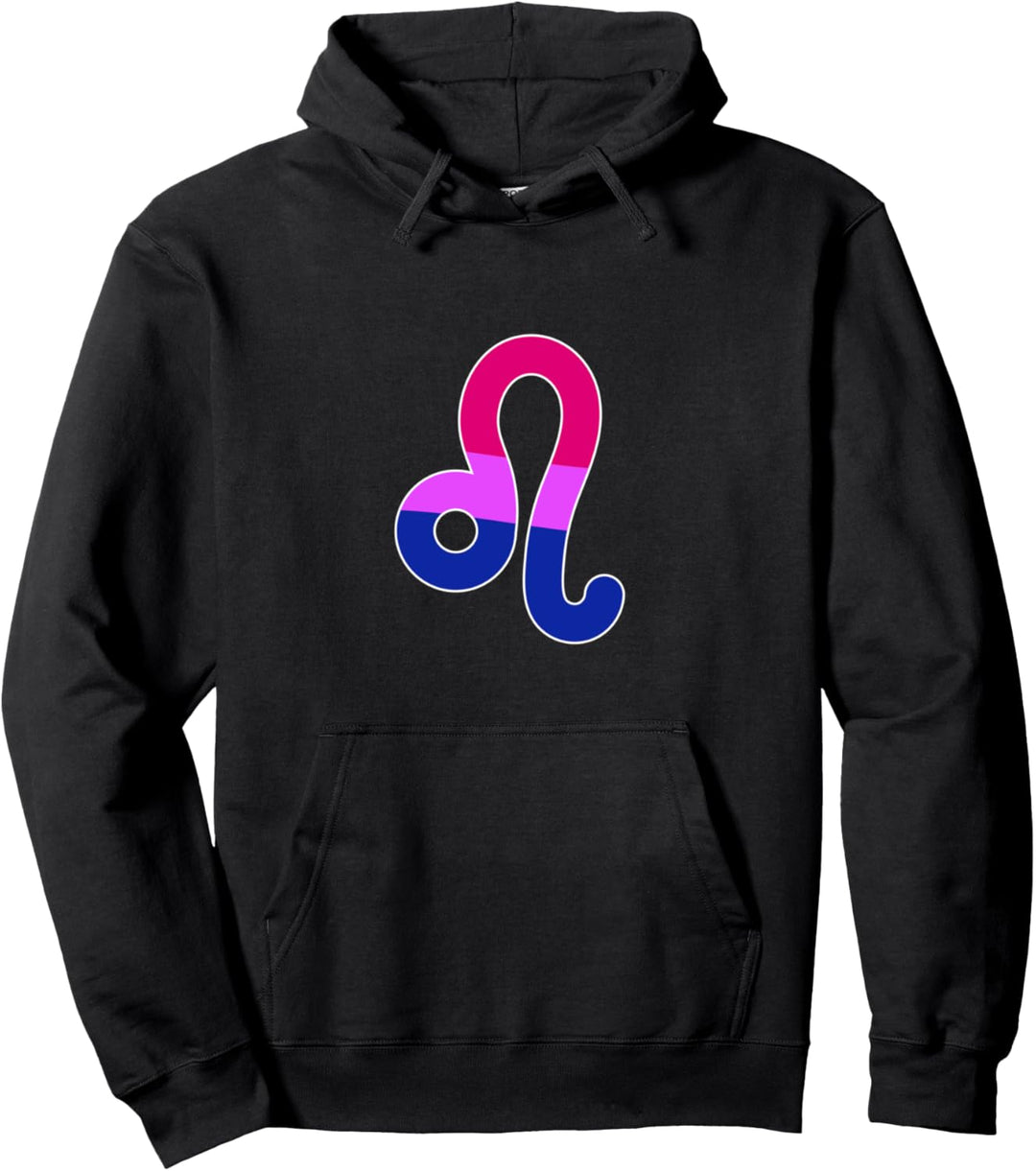 Stolzes Löwe Bisexuelles Horoskop Design Pullover Hoodie