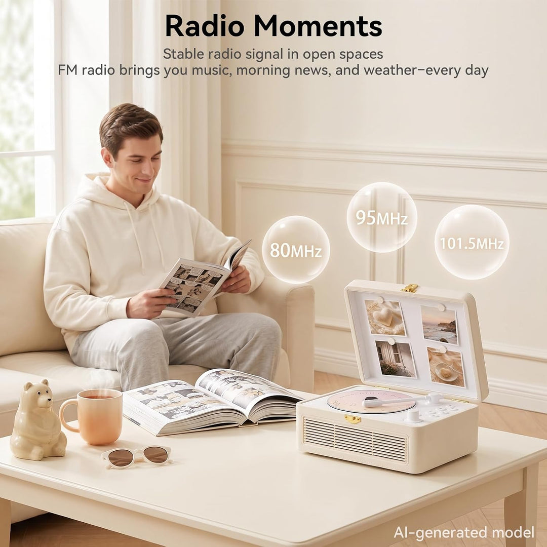 CD Player Tragbar Bluetooth: Kegaudio Radio mit CD-Player Tragbarer mit Lautsprecher Fernbedienung U