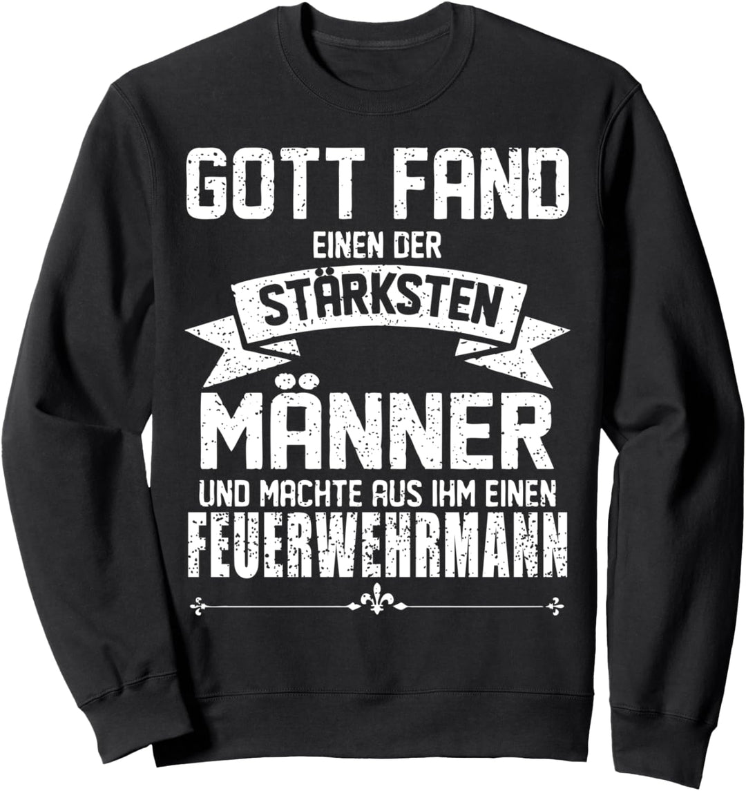 Stärkster Mann Papa Vater Jungs Jugend Fan Fight Fire Sweatshirt