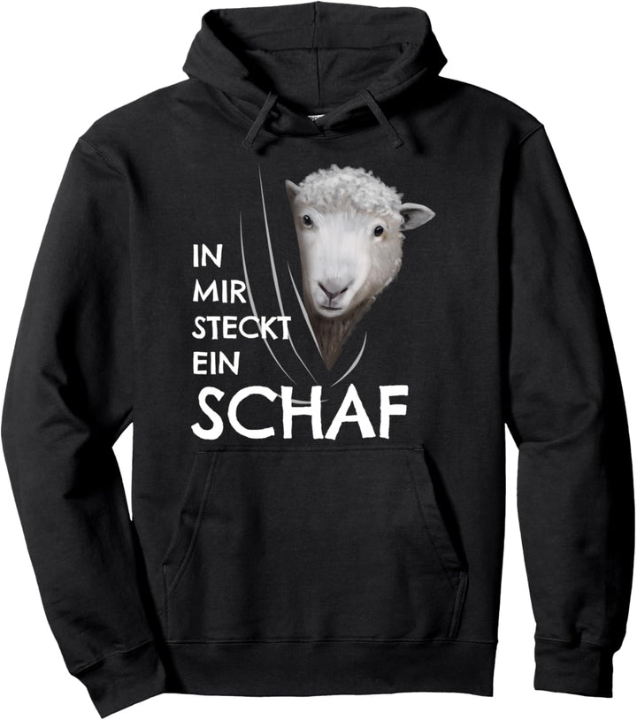 Schafe Kostüm Kinder Kleidung In mir steckt ein Schaf Pullover Hoodie
