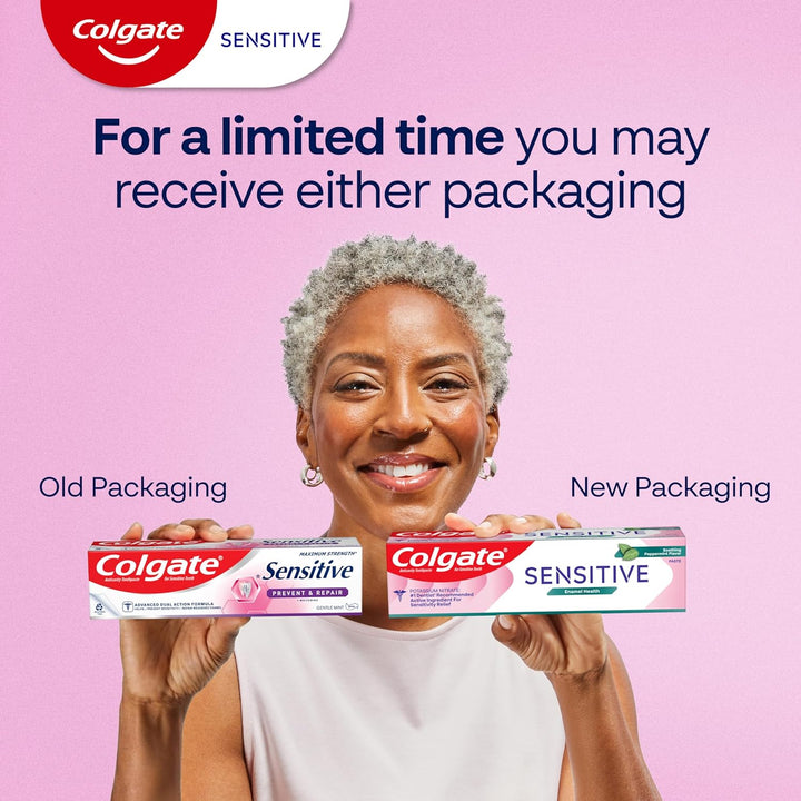 Colgate Sensitive Toothpaste, Prevent and Repair - Paste Formula (6 Ounce, 3 Count)
