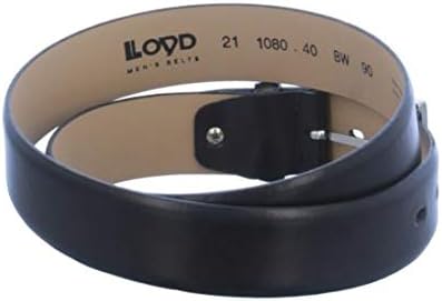 LLOYD Men's Belts Gürtel Herrengürtel Ledergürtel Schwarz 2599 W85 Braun, W85 Braun