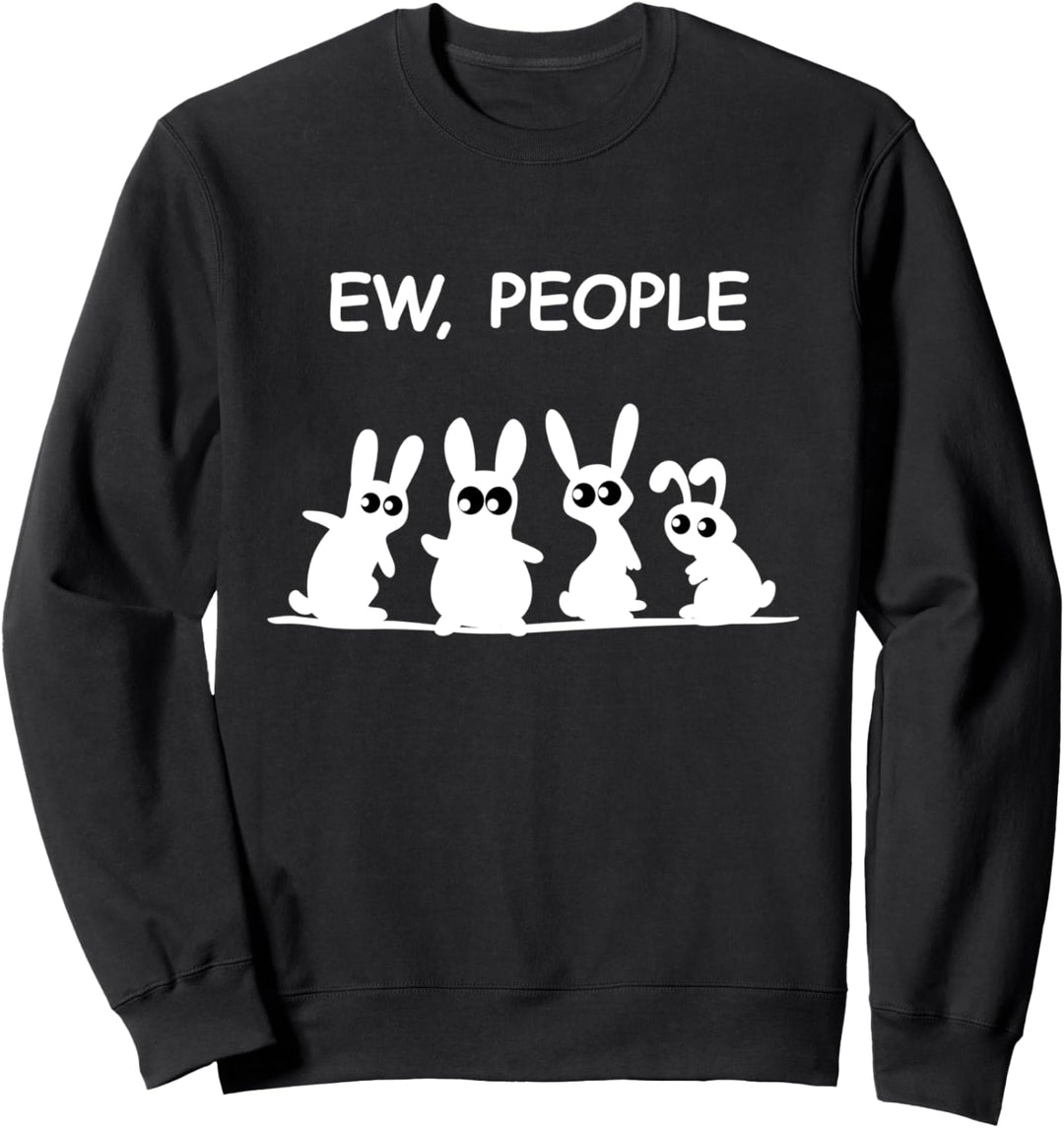 Ew People Katze, Kaninchen, Ew People Sweatshirt