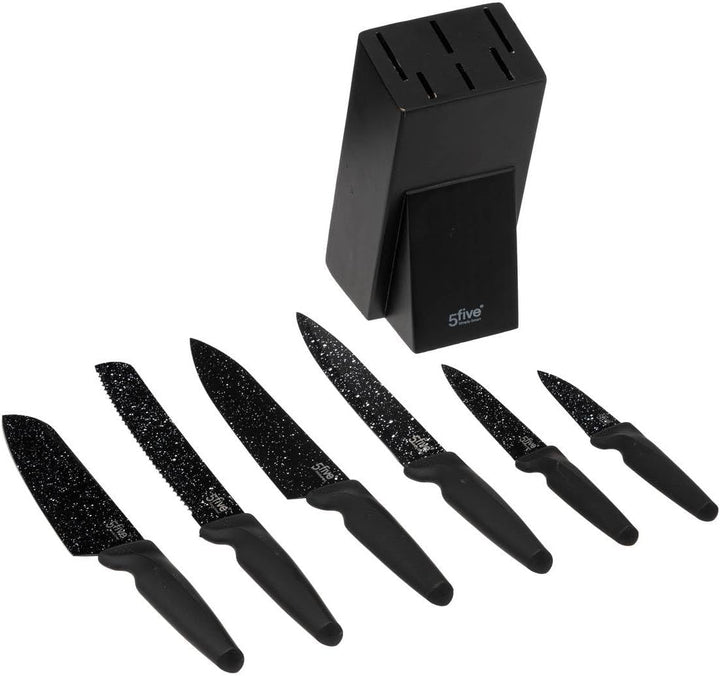 5 five simply smart 5five - block 6 messer schwarz