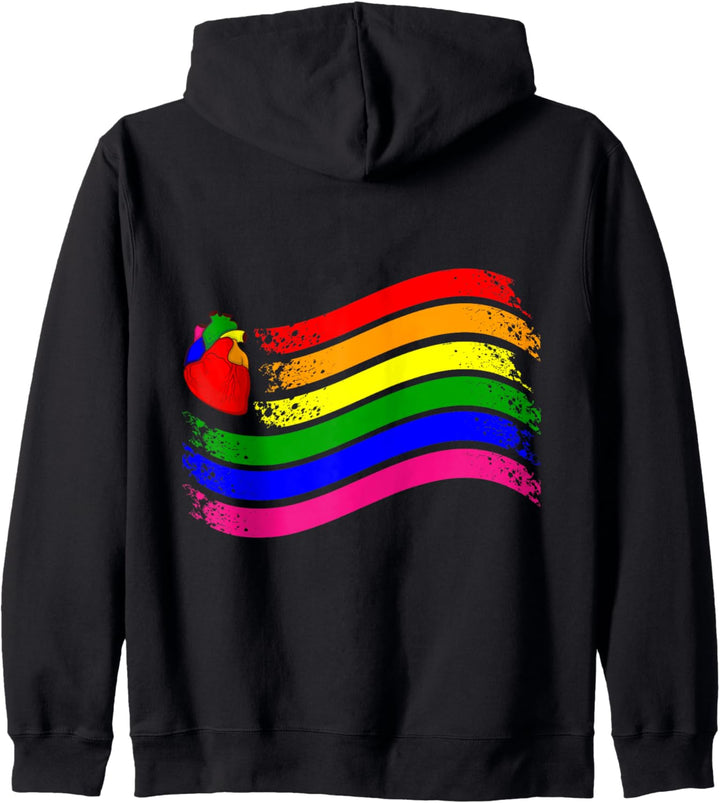 PRIDE FLAG LGBT Pride Gay Pride Month LGBTQ Flagge Kapuzenjacke