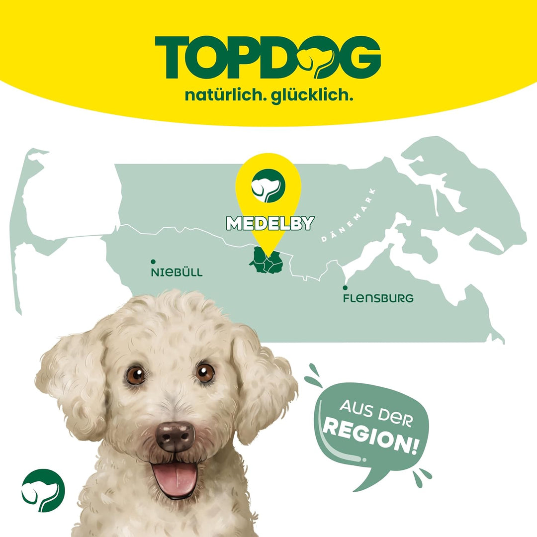 Top Dog Premium Schweineohren - aus Deutschland - 100 Stück (min. 4KG) 100 Stück (1er Pack), 100 Stü