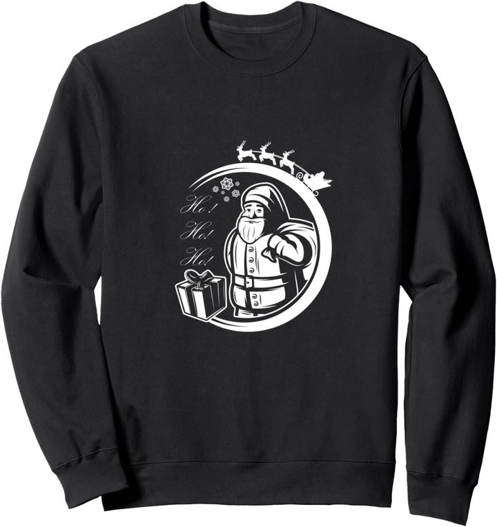 Weihnachtsmann-Geschenk Winter Schlitten Sweatshirt
