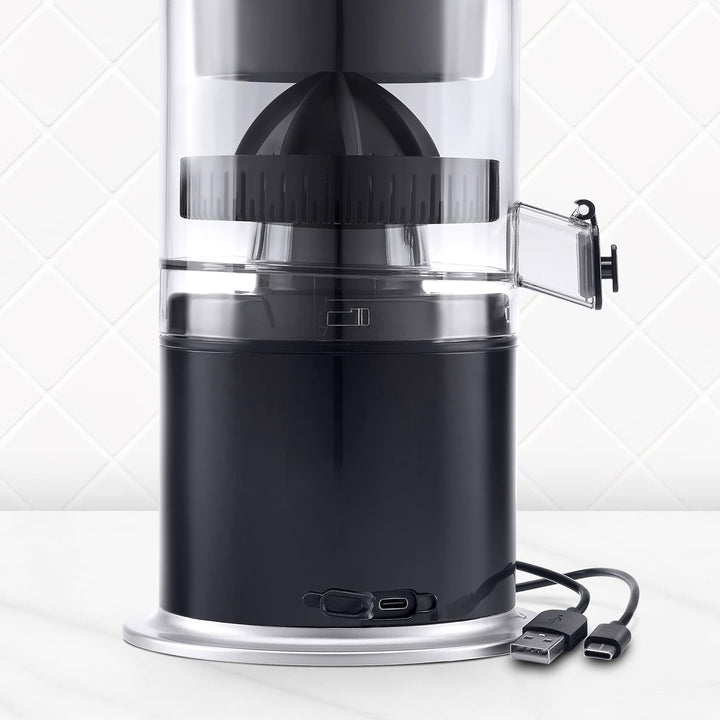 Ufesa Squeeze & Go, Zitruspresse Elektrisch mit USB-C wiederaufladbar, Tragbares, Orangenpresse, Zit