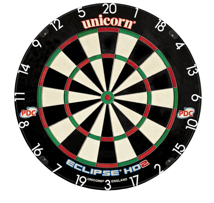 Unicorn Unisex-Erwachsene Eclipse HD 2 TV Edition Bristle Dartscheibe, Einheitsgrösse