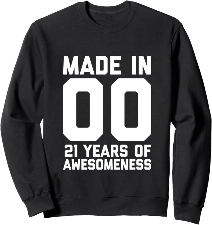 21. Geburtstag Geschenke für ihn Männer Alter 21 Jahre alter Sweatshirt
