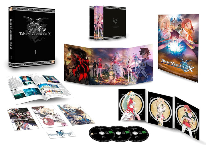 Tales of Zestiria - The X - Staffel 1: Episode 00-12 im limitierten Schuber [3 DVDs], DVD