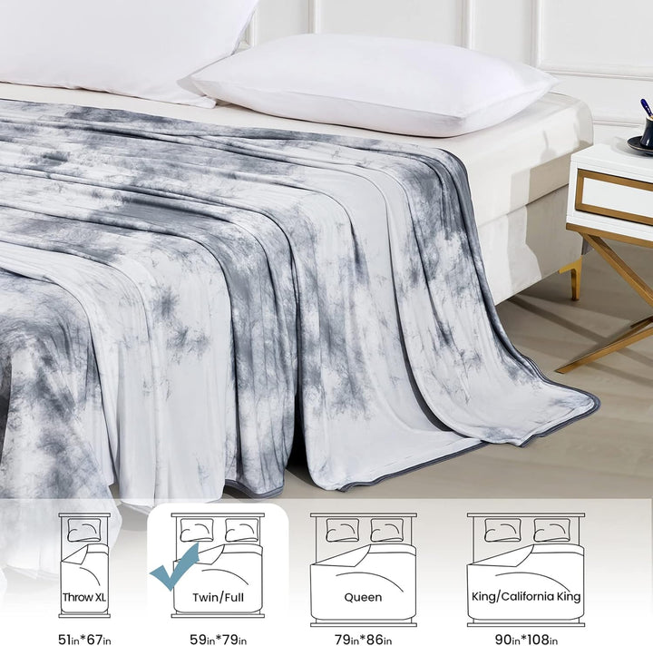 Elegear Kühldecke 2in1 Selbstkühlende Decke, Japanische Arc-Chill 3.0 Q-Max>0,5 leichte Sommerdecke