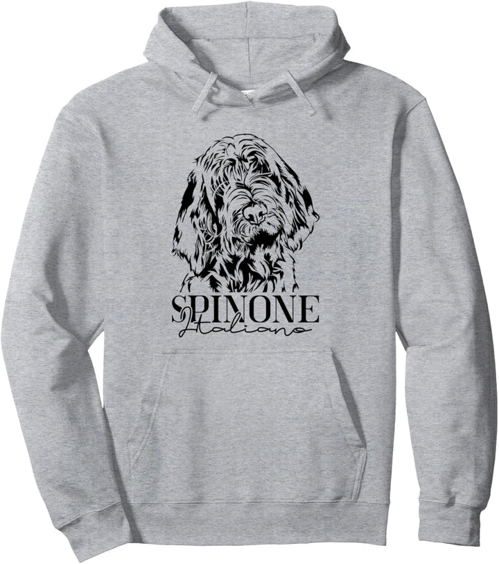 Spinone Italiano Jagdhund Hunde Portrait Hundeportrait Pullover Hoodie