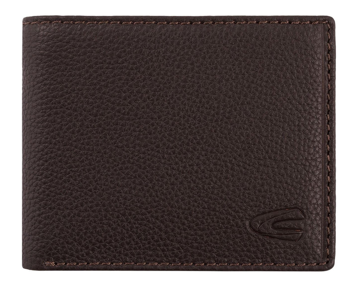 camel active Macau Herren Geldbörse RFID Klein Querformat, Brown