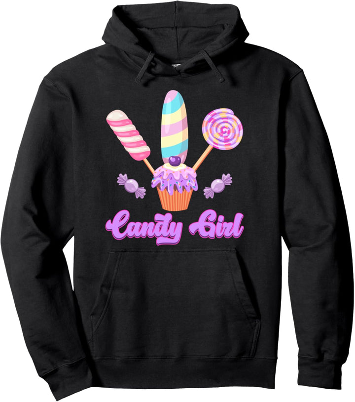 Candy Girl Lollipop Eiscreme Chefkoch Batter Kuchen Bäcker Pullover Hoodie