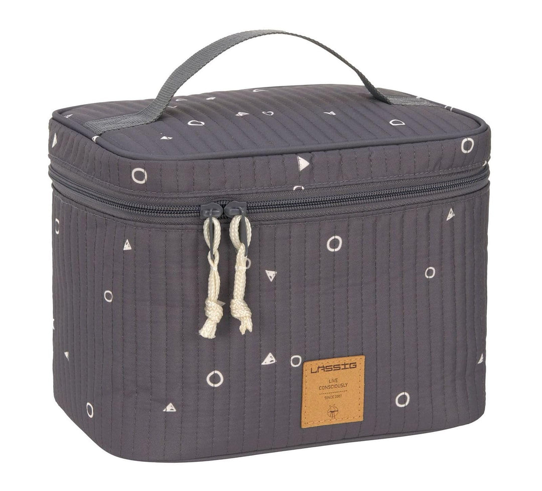 LÄSSIG Baby Wickeltisch Organizer Windel-Organizer to Go/Casual Nursery Caddy To Go, Anthracite