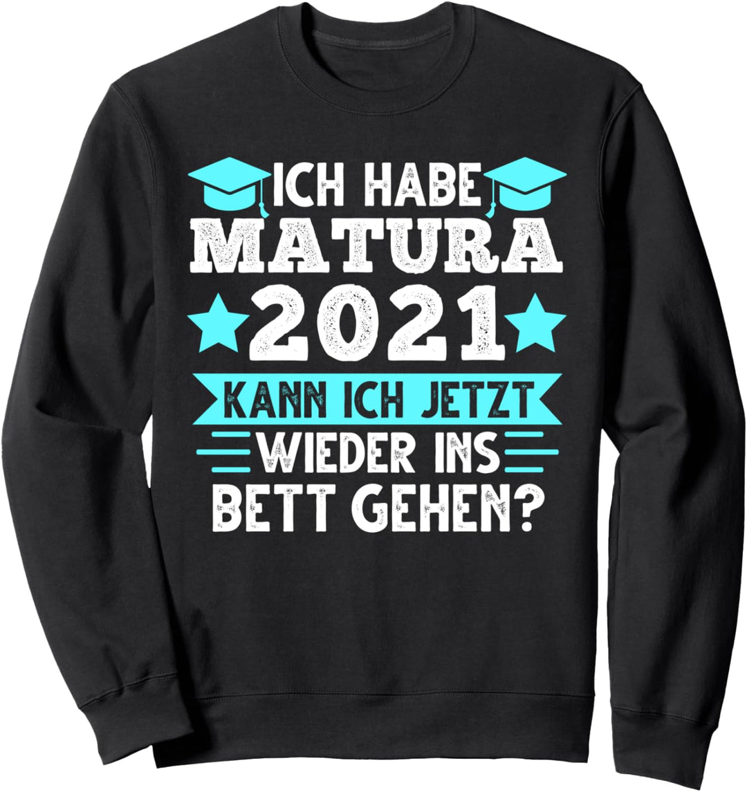 Matura 2021 Prüfung Junge Sweatshirt