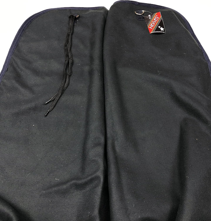 Horses, Pferdedecken Waterproof Warm, Wasserdicht, Weich, Bequem und Warm, Langlebig, Blau, 155 cm B
