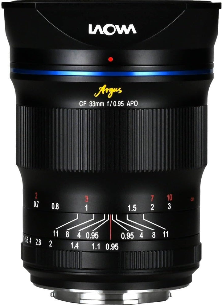 LAOWA Argus CF APO Objektiv 33 mm f/0.95 kompatibel mit Canon RF