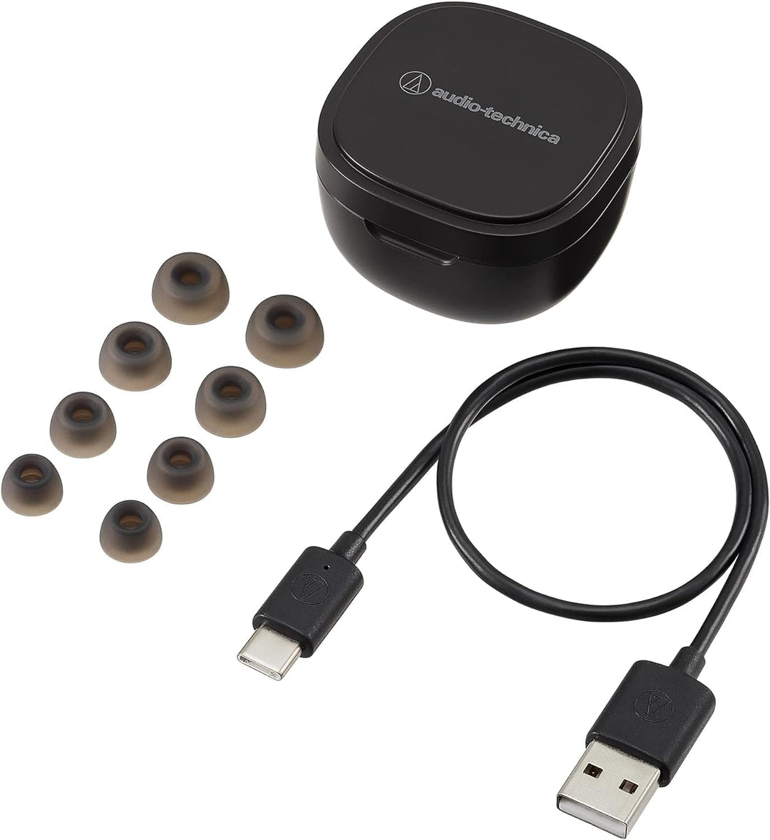 Audio-Technica SQ1TW Kabelloser Kopfhörer Schwarz Black, Black