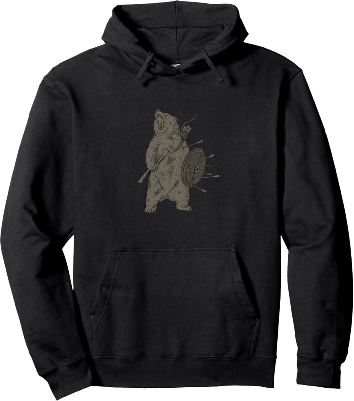 Wikinger Bär Krieger Odin Berserker Kelten Walhalla Wotan Pullover Hoodie