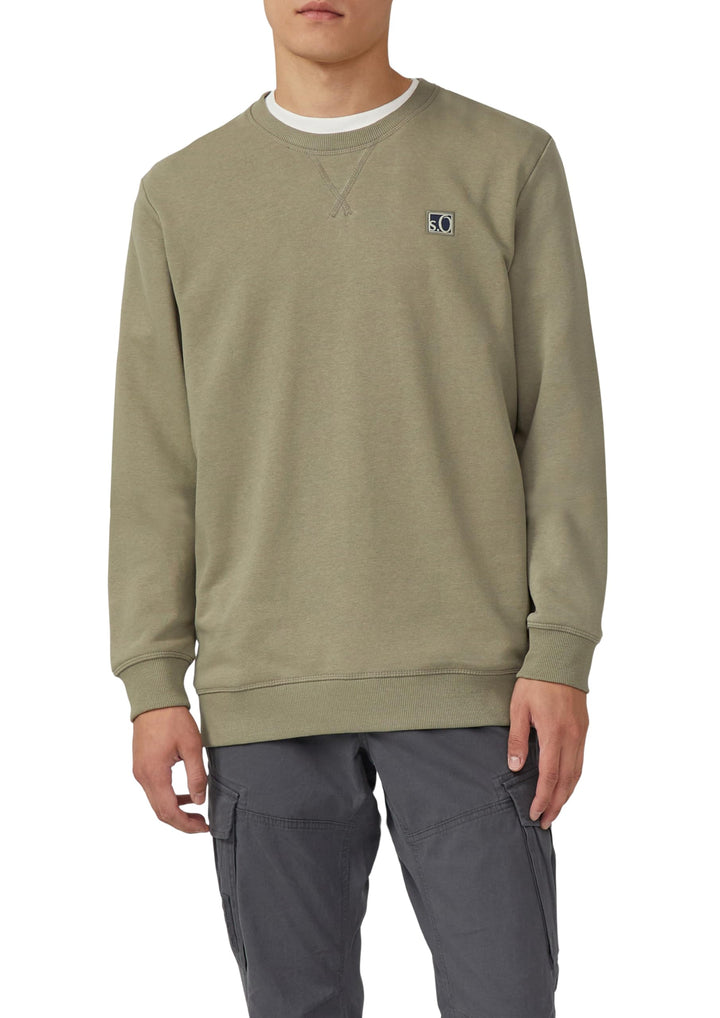 s.Oliver Sweatshirt aus Baumwollmix mit Crew Neck S 7853, S 7853