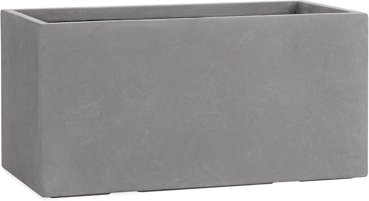 Pflanzwerk® Pflanzkübel TUB Grau 30x60x30cm *Frostbeständiger Blumenkübel* *UV-Schutz* *Qualitätswar