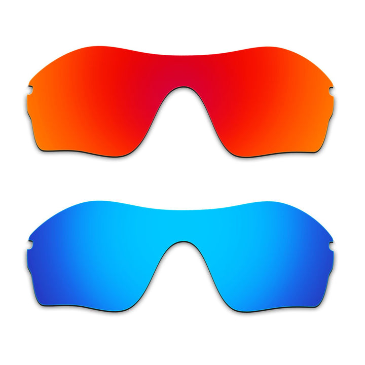HKUCO Plus Mens Replacement Lenses For Oakley Endure Edge - 2 pair Combo Pack