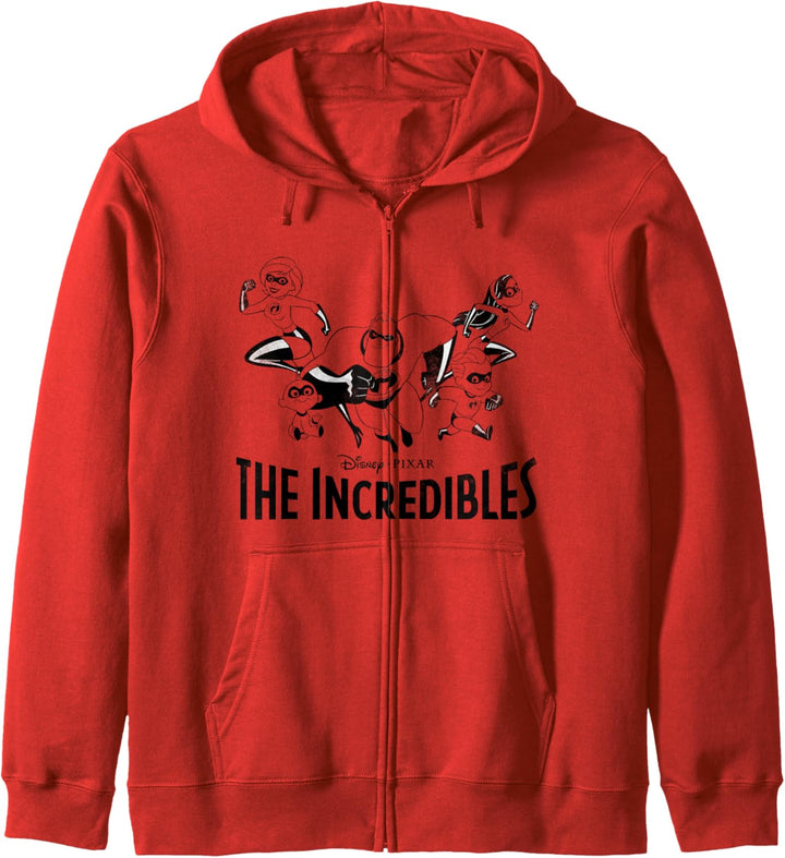 Disney Pixar Incredibles Family Kapuzenjacke