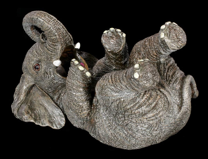 Figuren Shop GmbH Elefant als Flaschenhalter | Dekoartikel, handbemalt