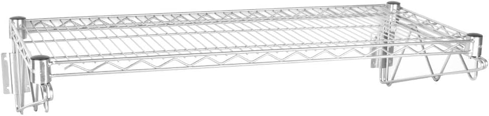 Vogue Draht-Wandregal für Küche/Gastronomie, 1220 x 360 mm, Stauraum, montiertes Regal 1220 x 360mm.