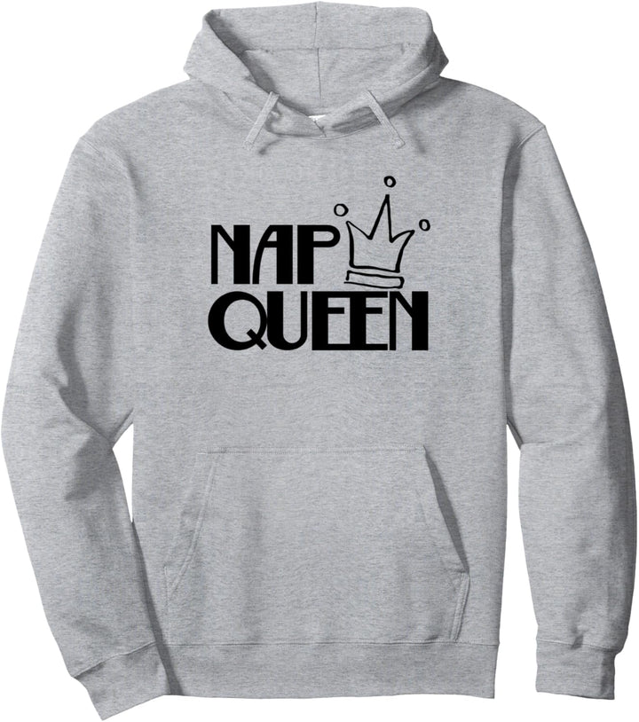 Nap Queen Grafik-Design Lustiges Schlafen Nickerchen Pullover Hoodie