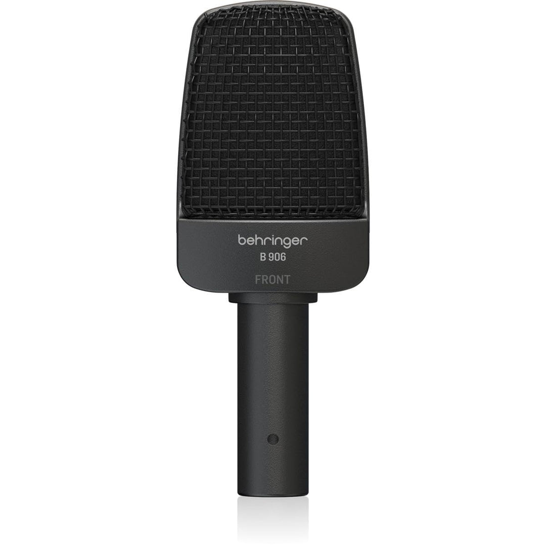 Behringer B 906 Dynamisches Mikrofon für Instrumenten- und Gesangsanwendungen Single, Single