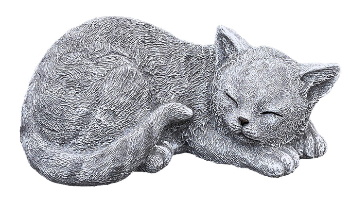 Stone and Style Steinfigur Katze Melina Steinguss frostfest wetterfest