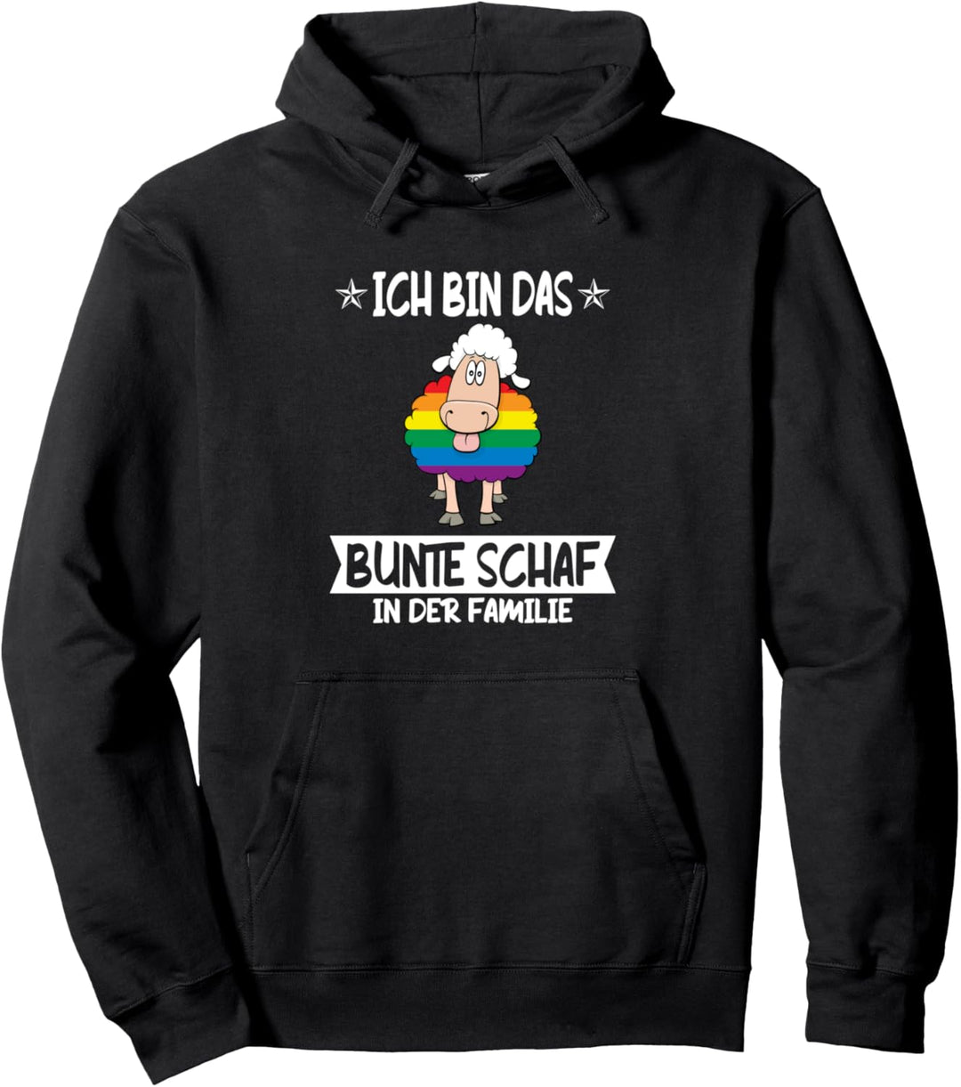 Ich bin das Bunte Schaf in der Familie Gay Homosexualität Pullover Hoodie