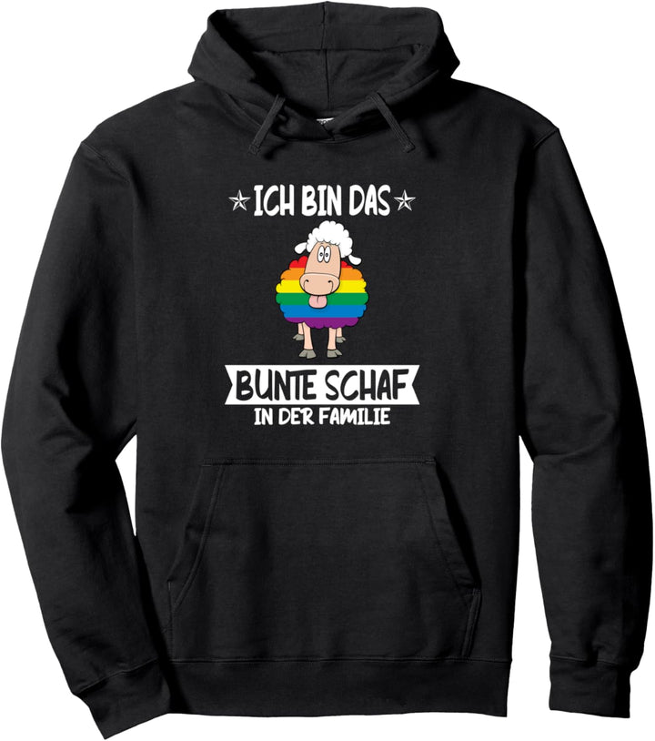 Ich bin das Bunte Schaf in der Familie Gay Homosexualität Pullover Hoodie