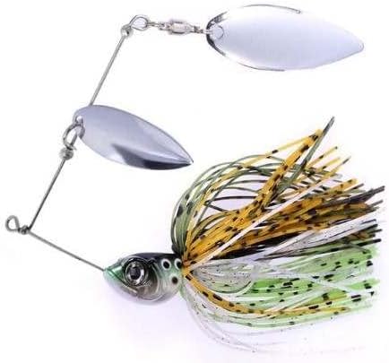 Messeneuheit 2024 Premium Chatterbait Set 5 Stück 20g in Köderbox | Krautblinker Shatterbait Chatter