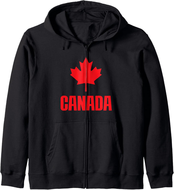 Canada Maple Leaf Canada Day Kapuzenjacke