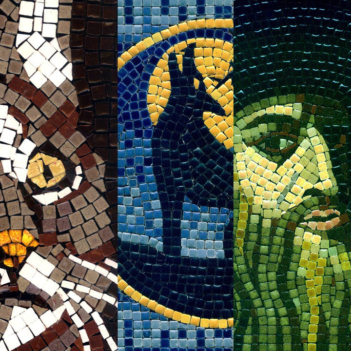 ALEA Mosaic Mosaik bastelset, DIY 20x20cm, Falke, Falke