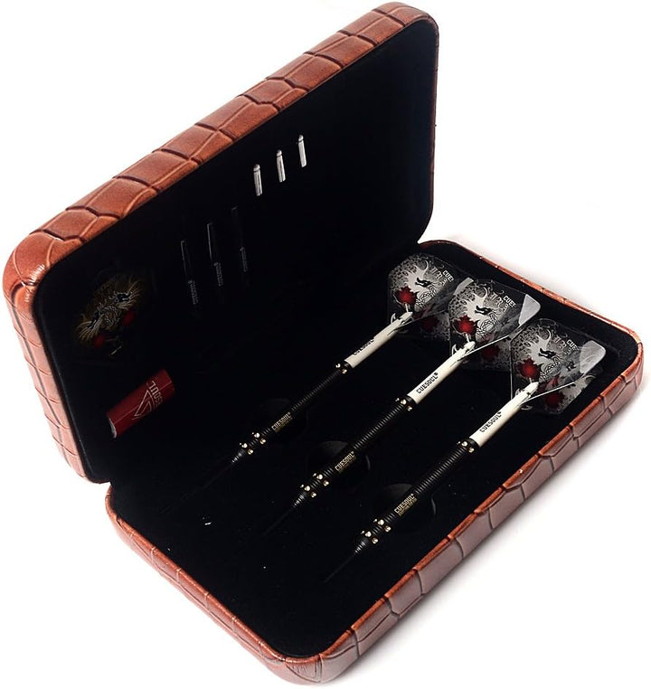 CUESOUL Dragon Deluxe Messing Steel Dartpfeile, 21 Gramm