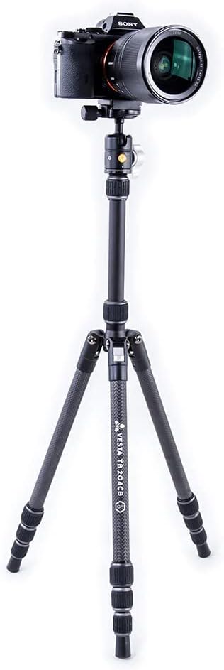 Vanguard Vesta TB 204CB - kompaktes Reisestativ 20mm Carbon, 20mm Carbon