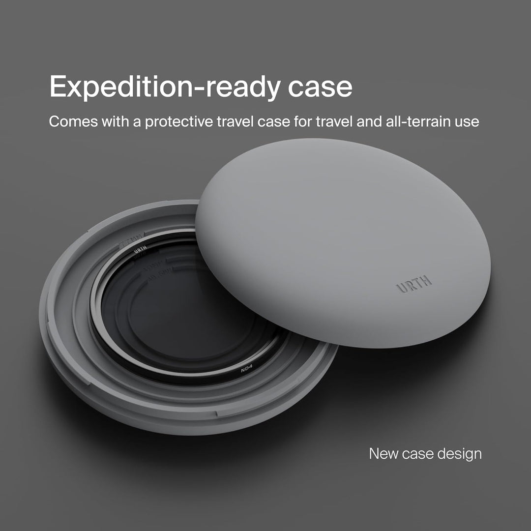 Urth 82 mm Graufilter ND4 (2 Stop) ND Filter (Plus+) 82mm, 82mm